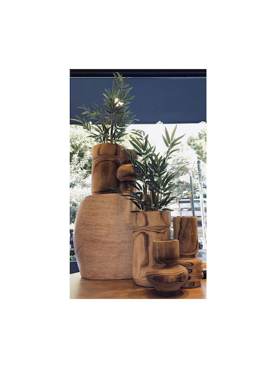 InTheBox Decorative Vase Brown 16x16x34cm
