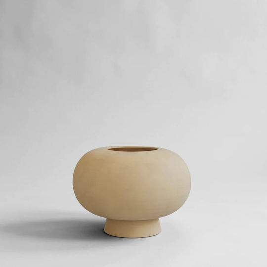 101 Copenhagen Διακοσμητικό Βάζο Κεραμικό Μπεζ Φ35xΥ25cm