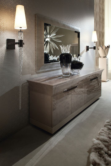 Casa Vogue Декоративна ваза Кристална Черен 40x40x39см 1бр