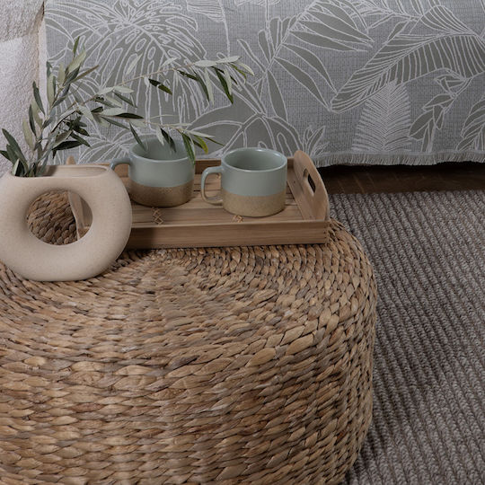 Vază decorativă din ceramică Nef-nef Homeware Jadi Ecru Jagi 17.5x5x13.5