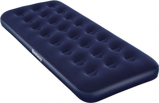Bestway Inflatable Sleeping Mattress Single 188x76x22εκ. Blue Dark