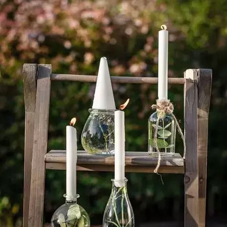 Glass Vase 14x7cm Beauty Home