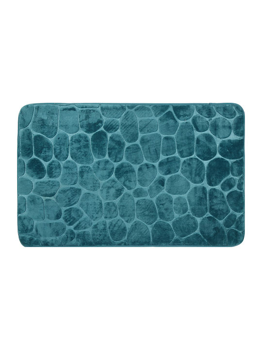 San Lorentzo Πατάκι Μπάνιου Memory Foam 18000483 18000483PETROL Petrol 50x80εκ.