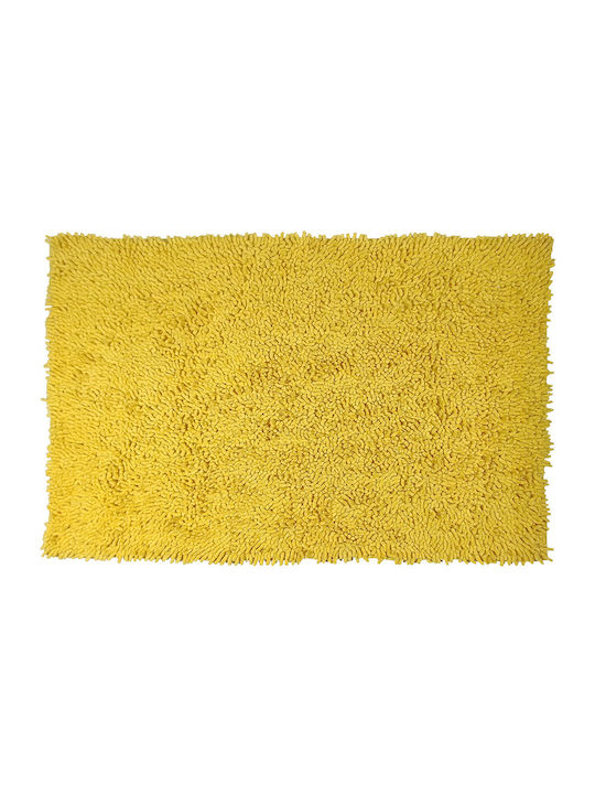 San Lorentzo Bath Mat Cotton Rasta 1402YEL Yellow 60x90cm