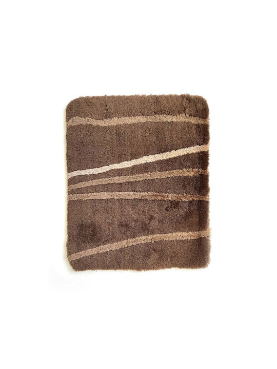 Dimitracas Bath Mat Quaranta 05802.001 Brown 55x65cm