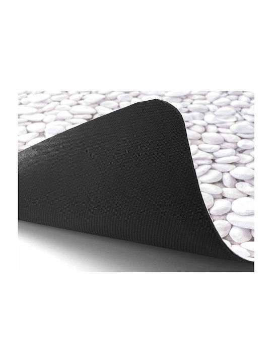 Kipper Πατάκι Μπάνιου Microfiber Leandra 3574388021348 Γκρι 50x120εκ.