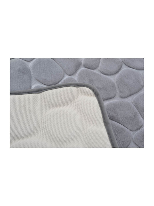 Ankor Non-Slip Bath Mat Memory Foam 807864 Beige 50x80cm