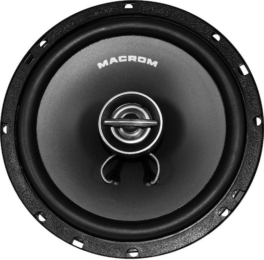 Macrom Ηχείο Αυτοκινήτου Ομοαξονικά 6.5" με 50W RMS (Woofer)