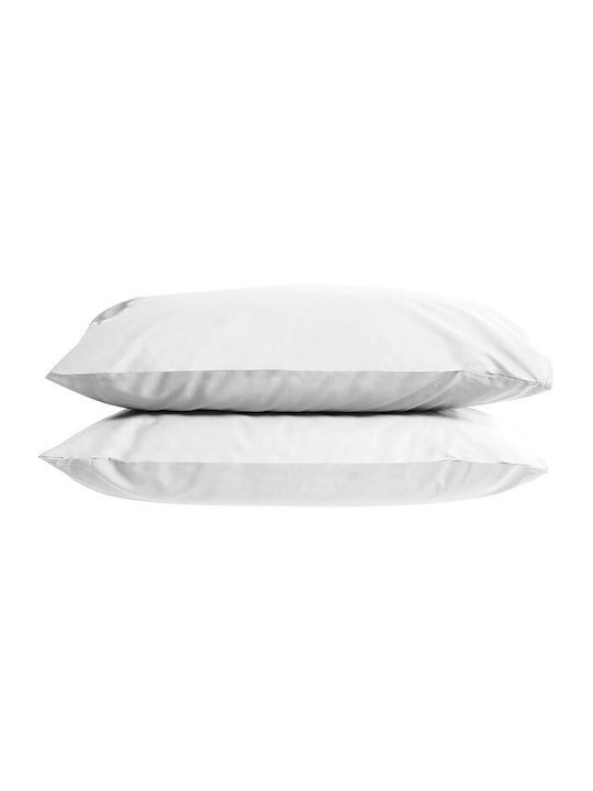 Sunshine Menta 152 Σετ Σεντόνια Διπλά 200x250εκ. 209 White (4τμχ)