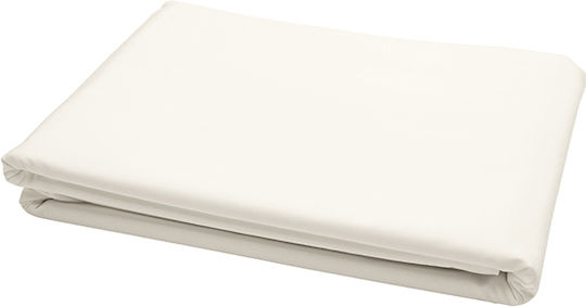 Sunshine Sheet Sets Double 200x270cm. Cotton Feelings 100 White 4pcs