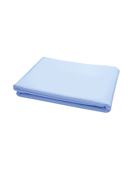 Sunshine Sheet Sets Double with Elastic 150x205+30cm. Cotton Feelings 103 Light Blue 4pcs