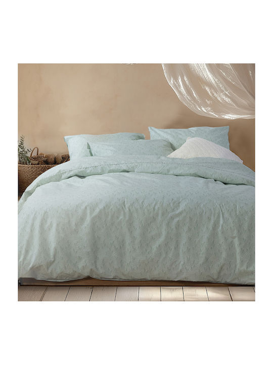 Nef-Nef Homeware Bettwäsche-Set Doppel 200x270cm. Josefine Green 4Stück