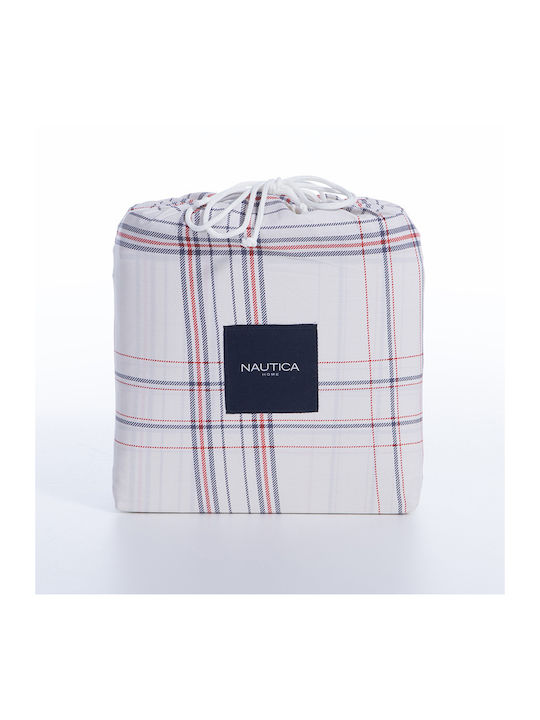 Nef-Nef Homeware Сет Чаршафи 240x270см. Nautica Navigate Екрю 4бр