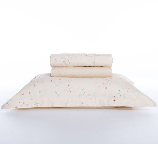 Nef-Nef Homeware Set King Size 4Stück 270x280cm Kiara Salmon
