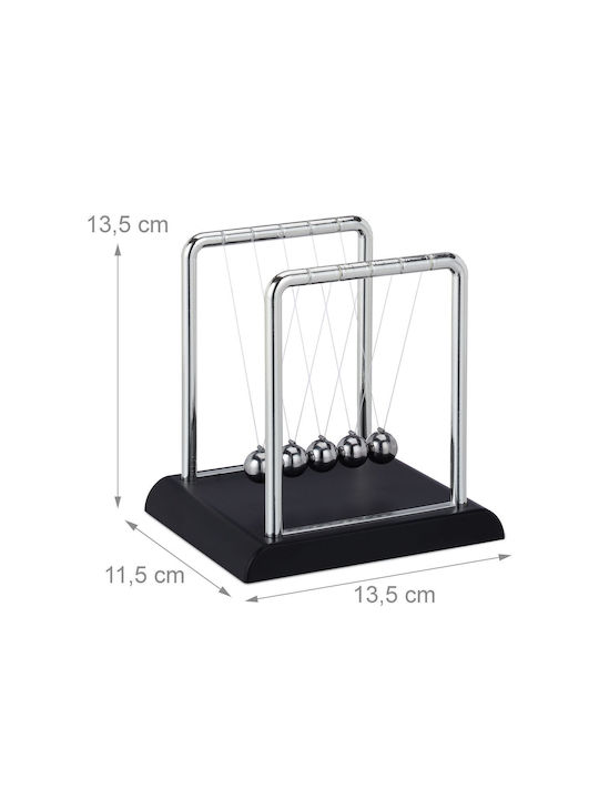 Newtonian Pendulum Timeless Classic 5 Elements Relaxdays