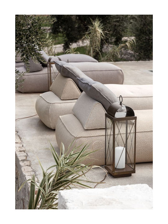 Sitzsack Liegestuhl Wasserdicht Eleonora Beige 200x80x35cm