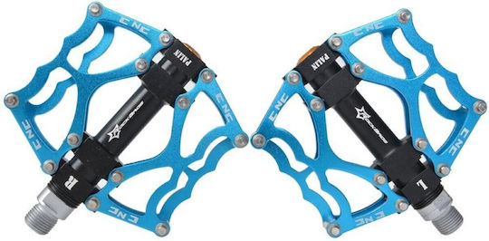 Rockbros Flat Bicycle Pedals Blue