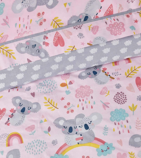 Das Home Σετ Μονά Grey, Pink 170x260cm Das Home Σετ Μονά Grey, Pink 170x260cm