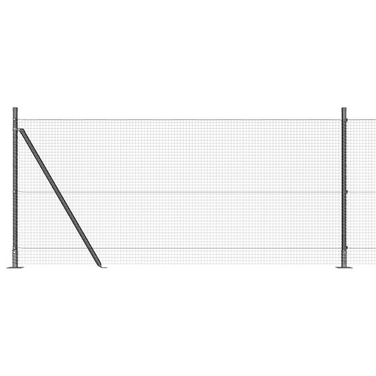 vidaXL Garden Fencing Material 1pcs Gray