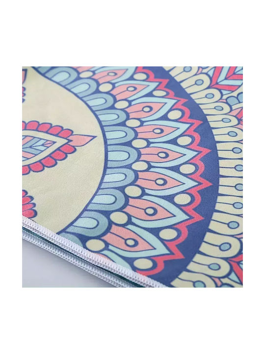 Absorbierendes Yoga-Handtuch Sonne Mond Mandala 66cm