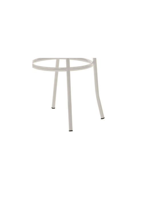 Wien Dining Room Metallic Chair Ecru/black
