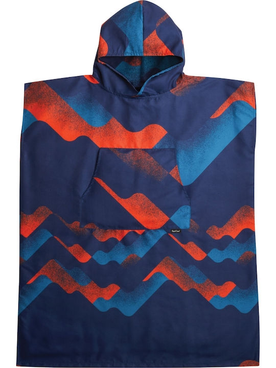 Packtowl Plajă Poncho Albastru