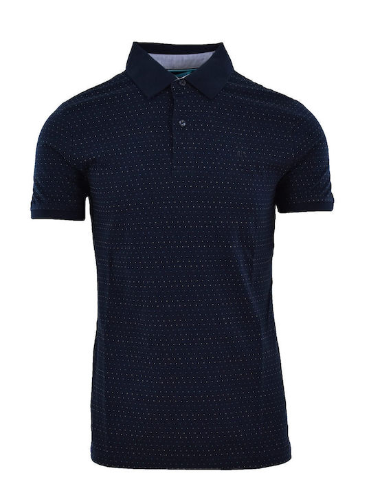 Polo Short Sleeve Blouse Dark Blue