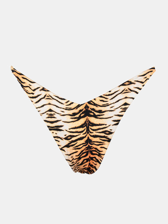 Bikini Slip Τιγρέ