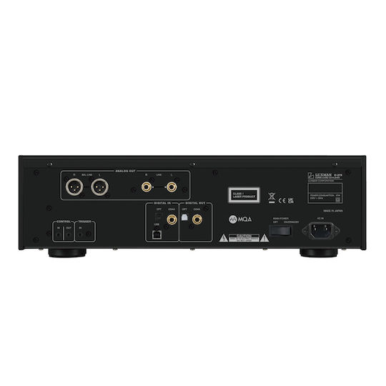 Luxman D-07X Hi-Fi CD Плейър Черен