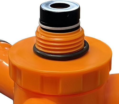 Gardlov Irrigation Nozzle with Maximum Throw Angle 360° Black