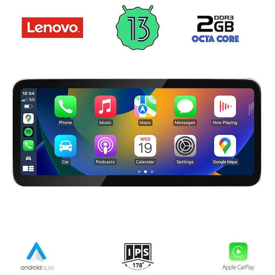 Lenovo Ηχοσύστημα Αυτοκινήτου για Mercedes-Benz CLC Class / GLC 2014-2021 (Bluetooth/USB/WiFi/GPS/Apple-Carplay/Android-Auto) με Οθόνη Αφής 10.33"