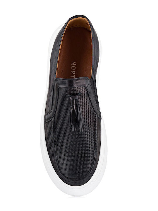 Herren Mokassins in Schwarz Farbe