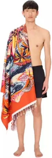 InouI Beach Towel Orange 190x100cm.