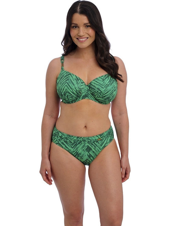 Bikinioberteile Mit Polsterung Blumen Grüne