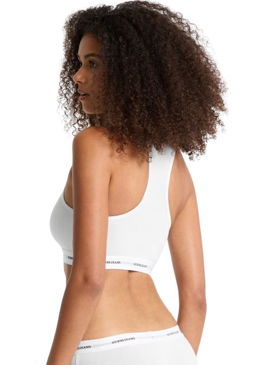 Women's Sports Bra without Padding White