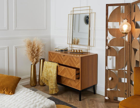 Entry Furniture with Mirror 90x49x79cm