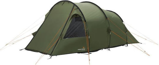 Easy Camp Hidra 4 Σκηνή Camping Τούνελ Πράσινη 3 Εποχών για 4 Άτομα 435x255x180εκ.
