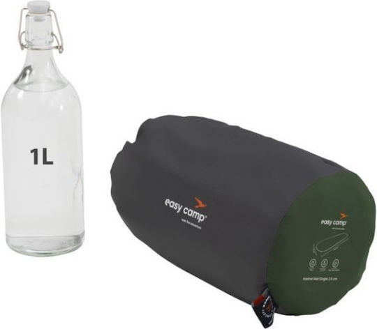 Easy Camp Auto-umflare Single Substrat Camping 182x51cm Grosime 2.5cm în culoarea Verde