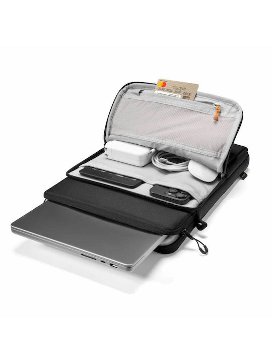 Tech-Protect Defender Shoulder / Handheld Bag for 16" Laptop Black
