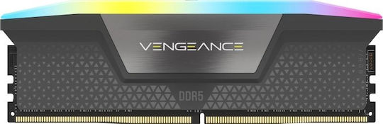 Corsair Vengeance RGB EXPO DDR5 32GB RAM με 2x16GB Modules και Ταχύτητα 6400 για Desktop