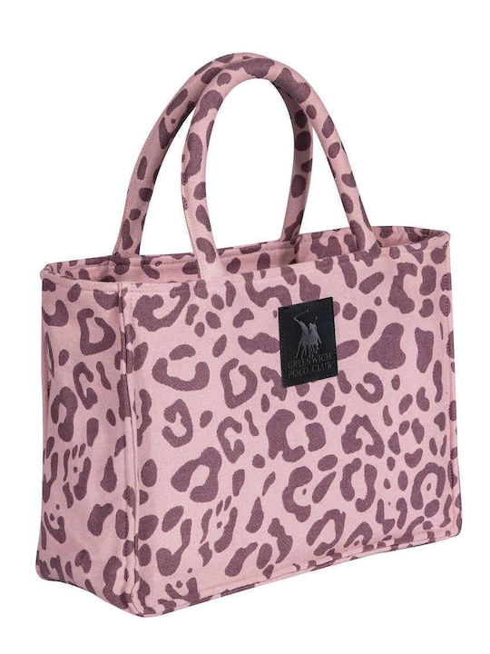 Greenwich Polo Club Fabric Pink Beach Bag