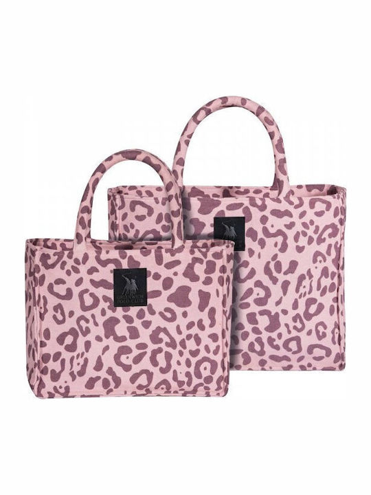 Greenwich Polo Club Stoff Strandtasche Rosa Greenwich Polo Club