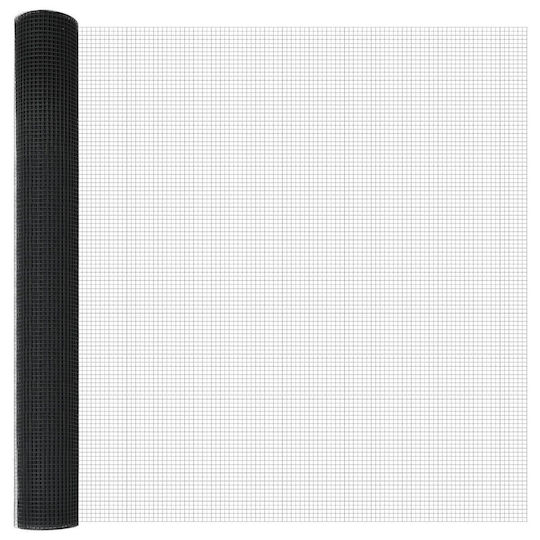 vidaXL Garden Fencing Material 2pcs Gray