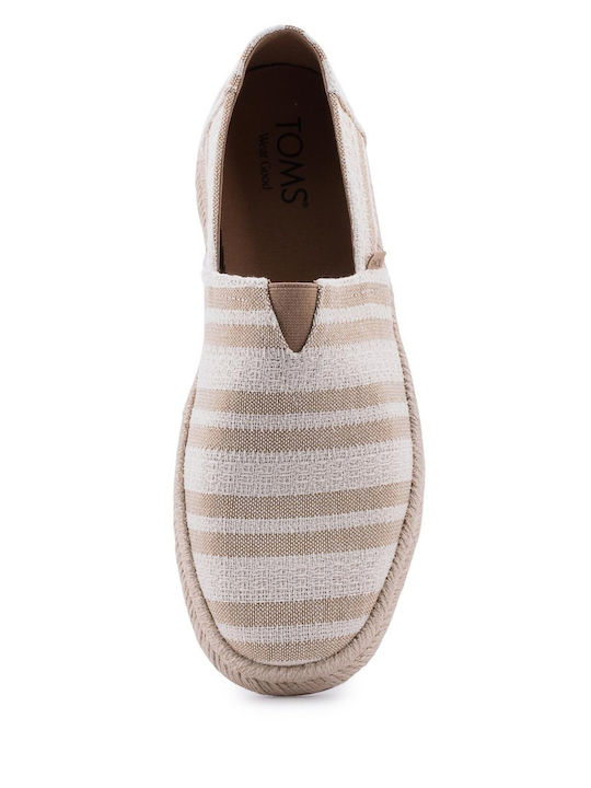Alpargata Rope 2.0 Fabric Men's Espadrilles in Beige Color