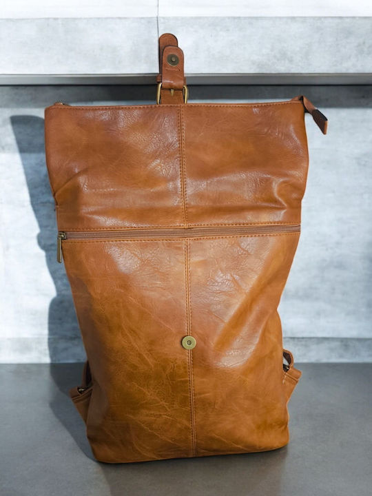 Damentasche Rucksack Tabac Braun