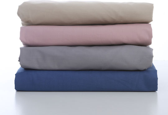 Nef-Nef Homeware Чаршаф Кралица с Ластик 160x200+35см. Nautica Coast Ecru