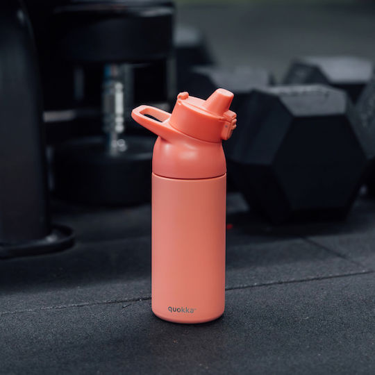 Quokka Μπουκάλι Θερμός Ανοξείδωτο BPA Free 700ml Κοραλί
