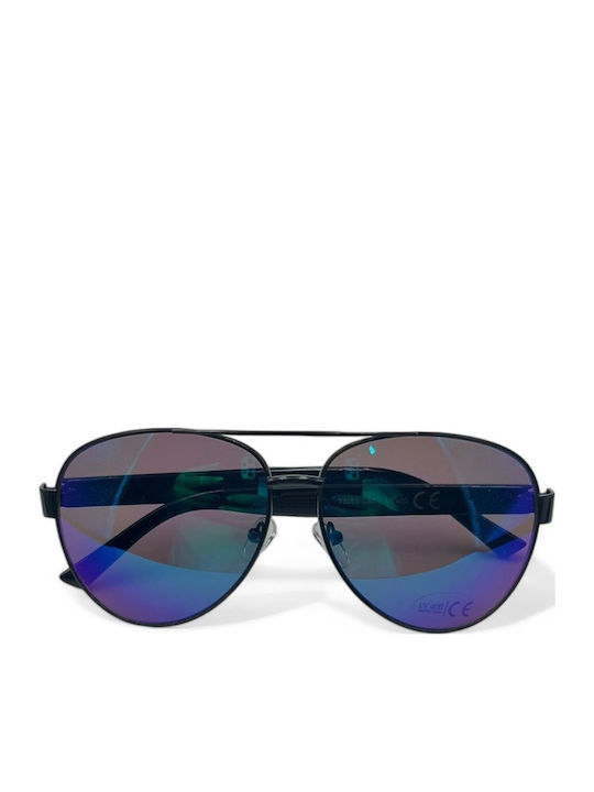Dasoon Vision Unisex Sunglasses with Black Frame and Multicolour Lens 2478054