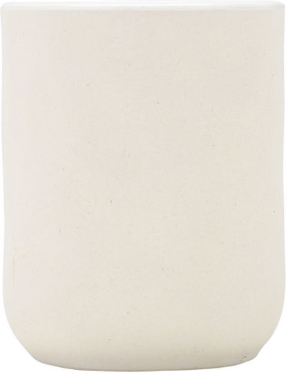 Estia Ripple Toothbrush Support Base Ceramic White