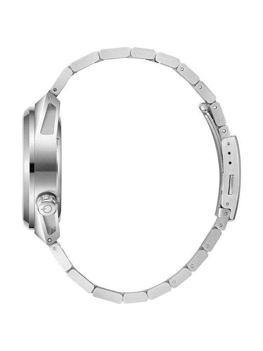 Quantum Men's Watch Automatic with Silver Metal Bracelet